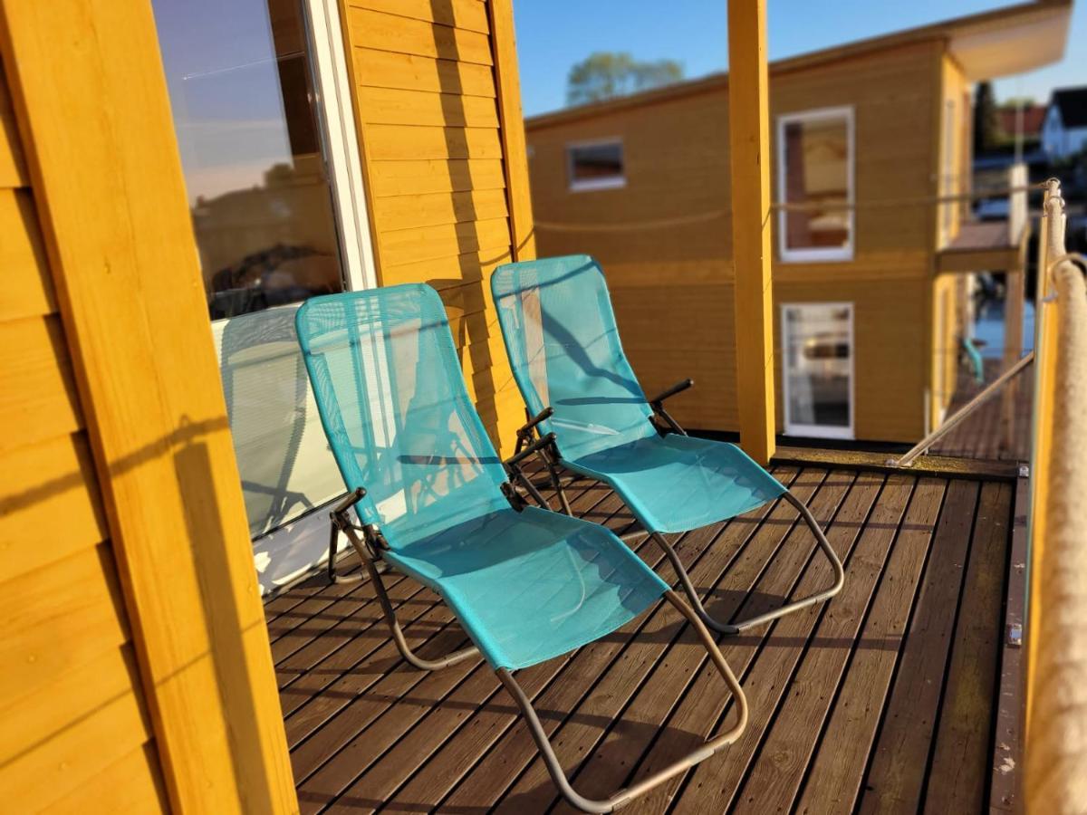 4 Sterne Dtv Floating House Otel Kröslin Dış mekan fotoğraf